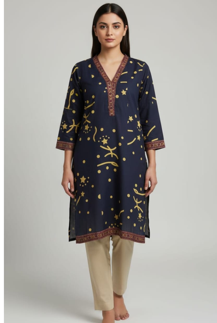 Printed Cotton Kurtis