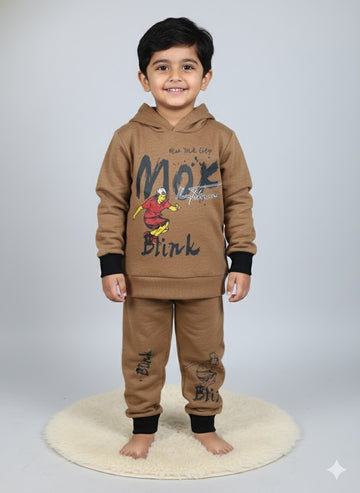 Teal Skater Style Hoodie Set