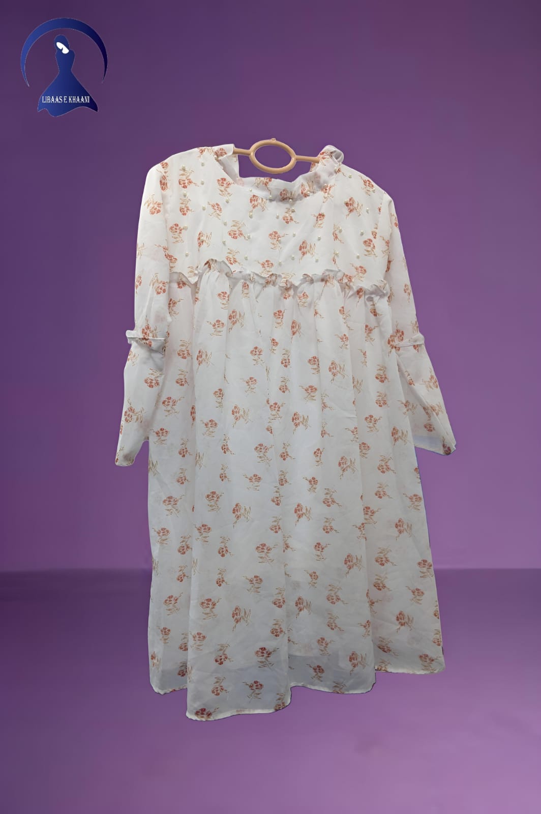 The Opulent Chiffon Flowing Tunic Dress