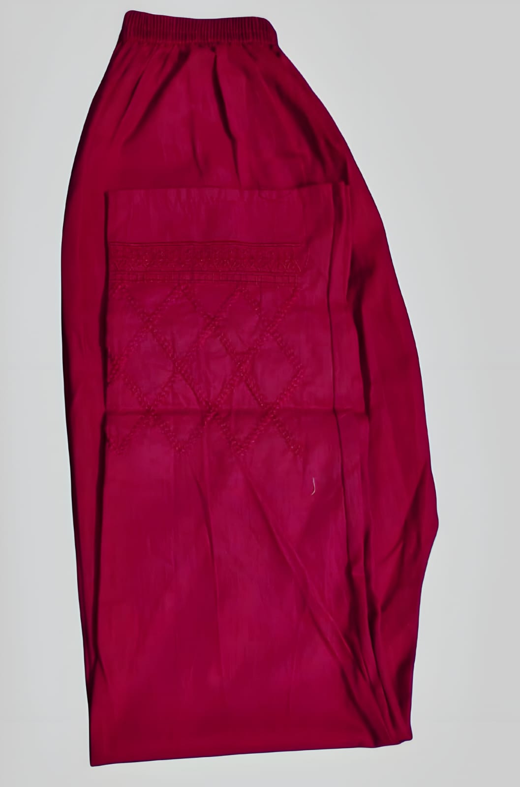 Cotton Embroidered Trousers