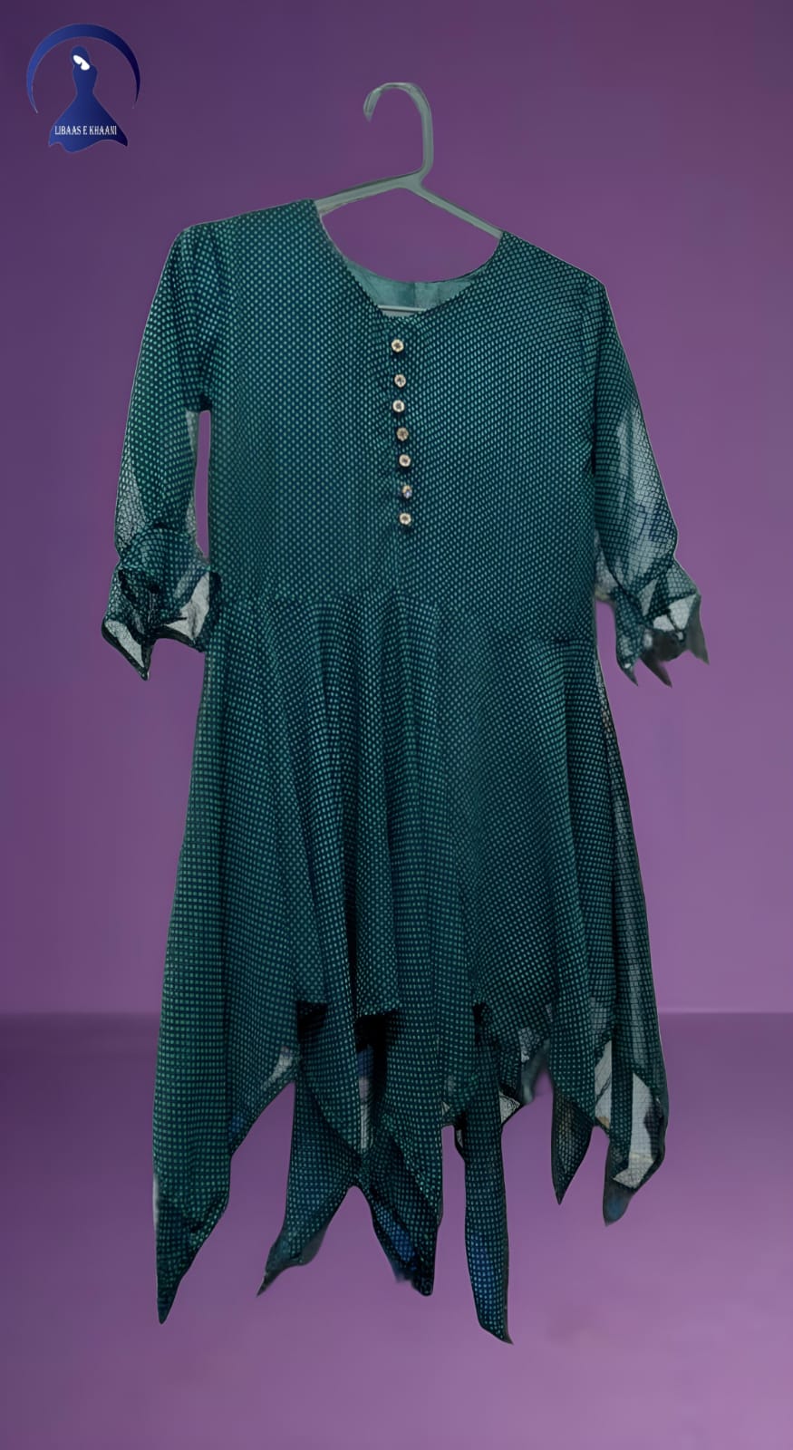 The Opulent Chiffon Flowing Tunic Dress