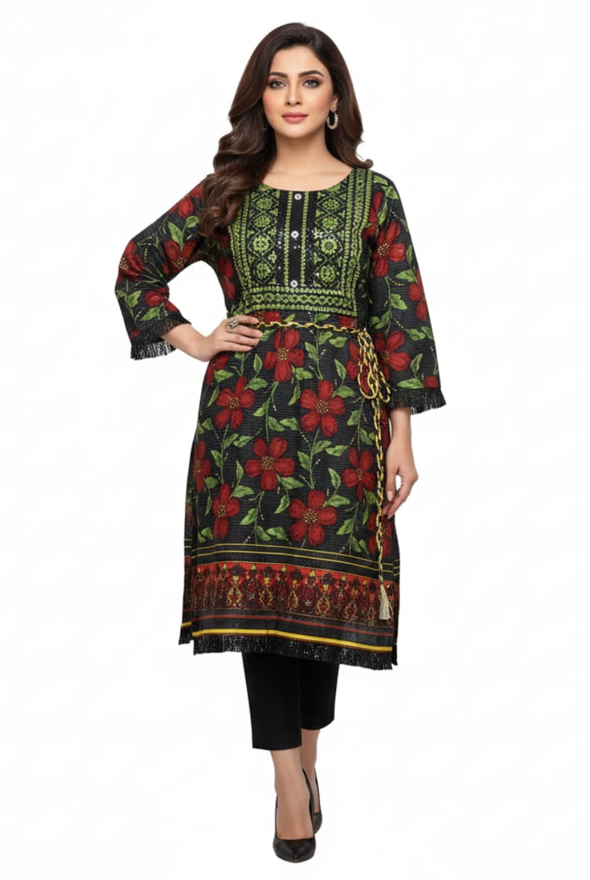 Traditional Printed Frock
