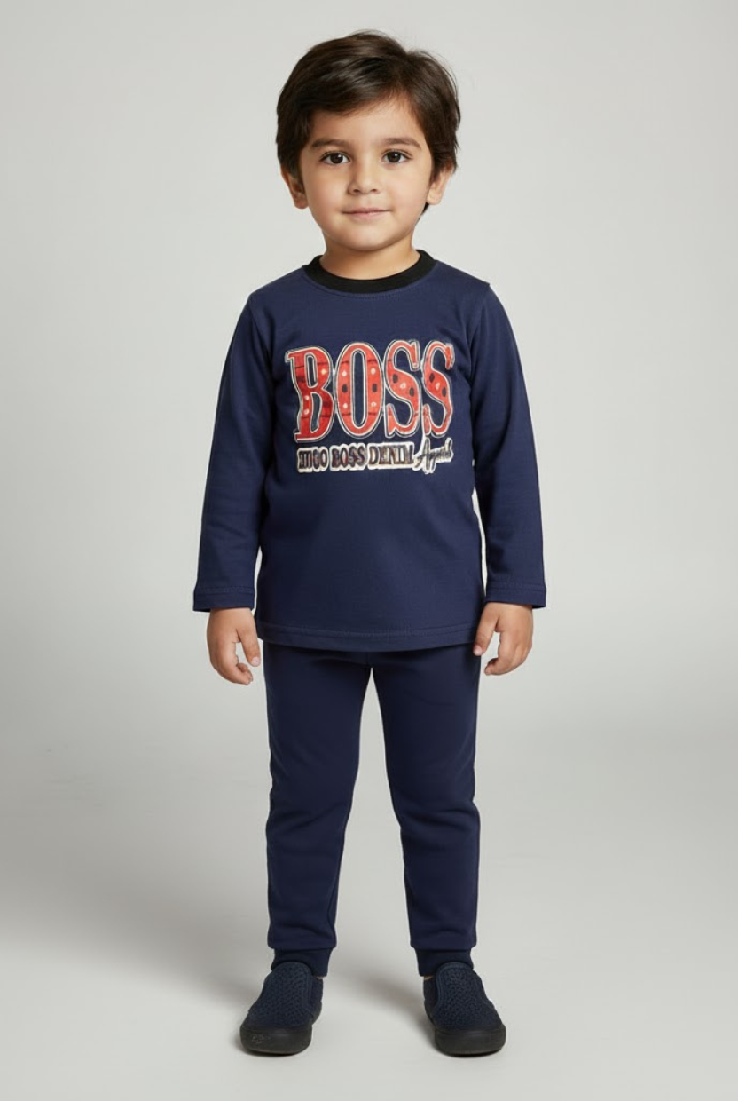 Kids' Branded Winter Loungewear Suit