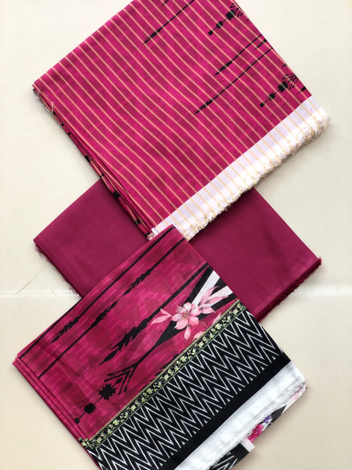 SALINA Digital Printed 3-Piece Unstitched Lawn Suit