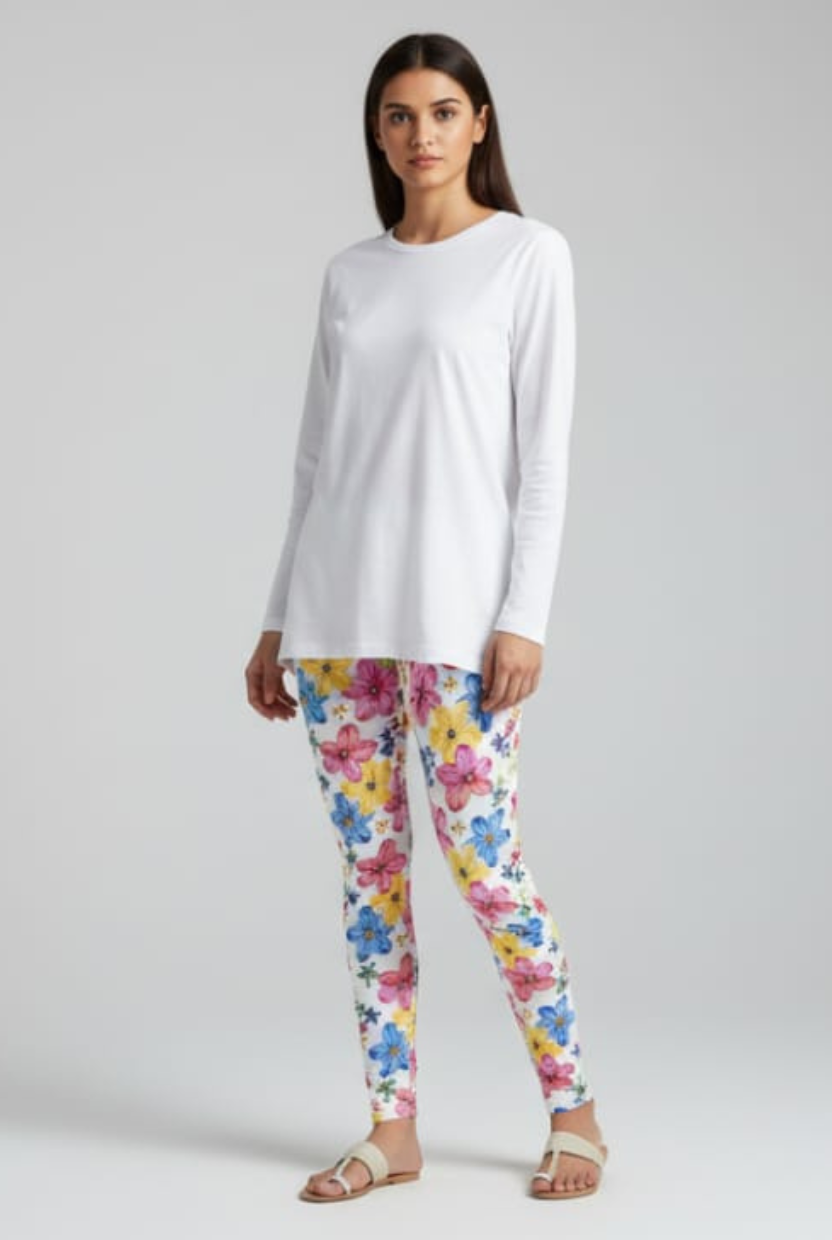 Jersey Tights for Girls