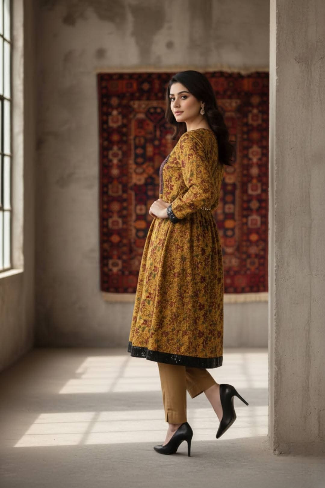 Traditional Printed Frock