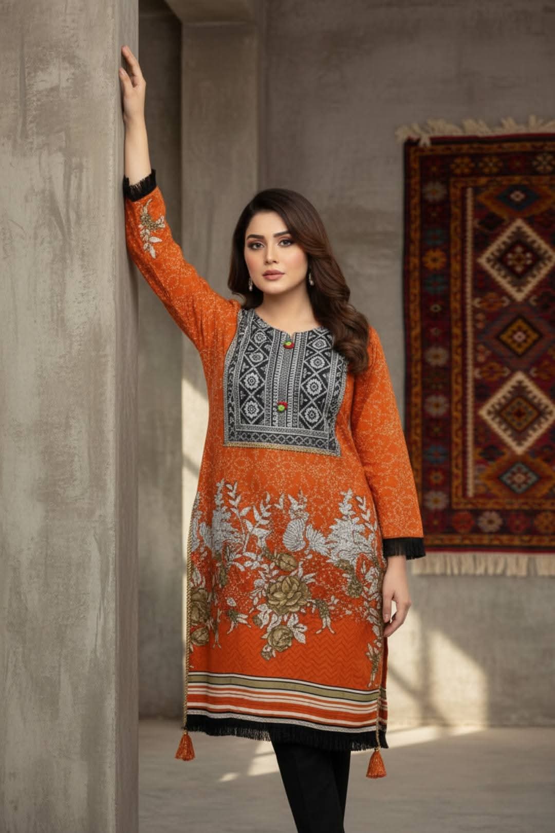 Traditional Printed Frock
