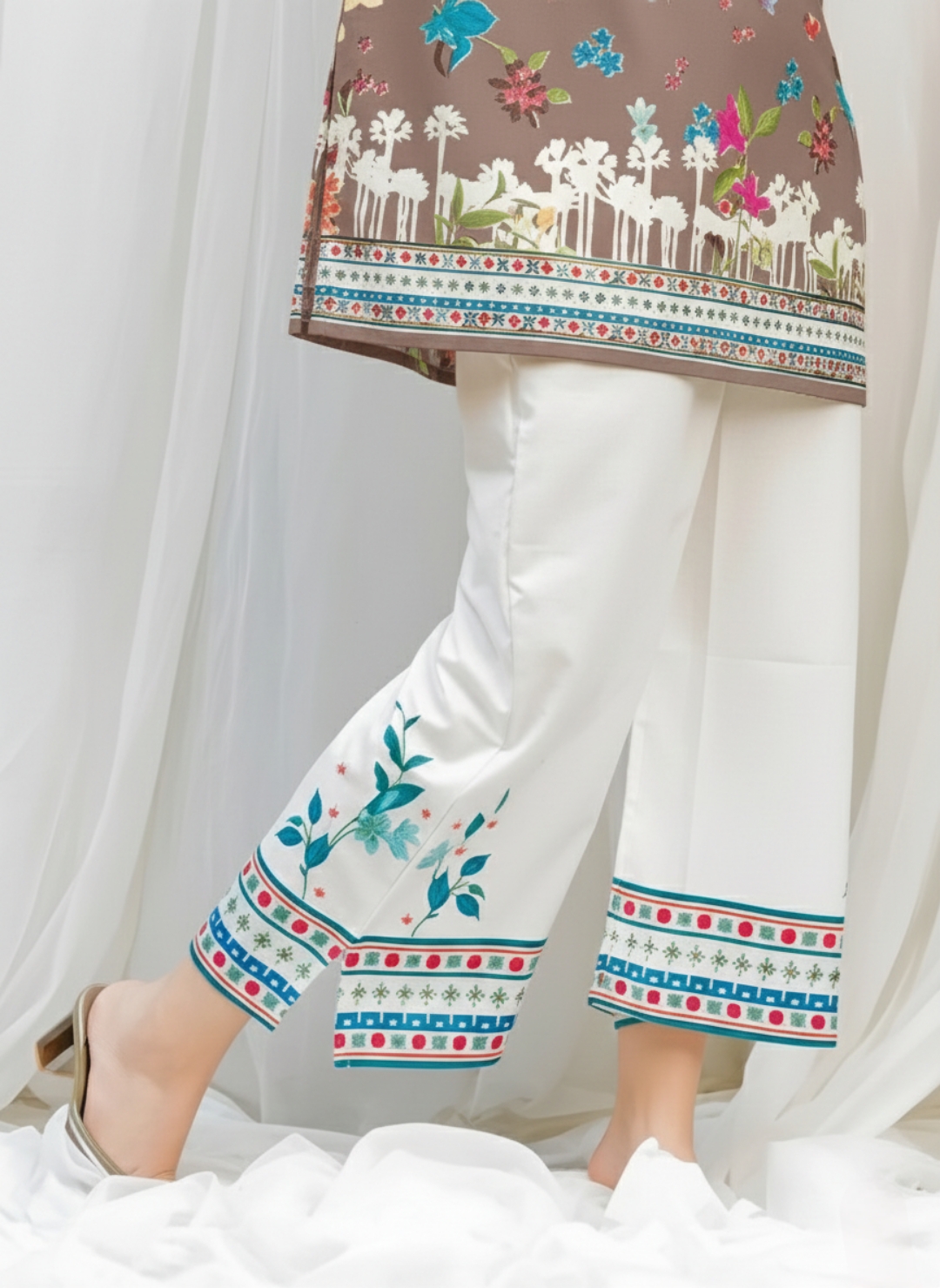 Floral Digital Print 2 Piece