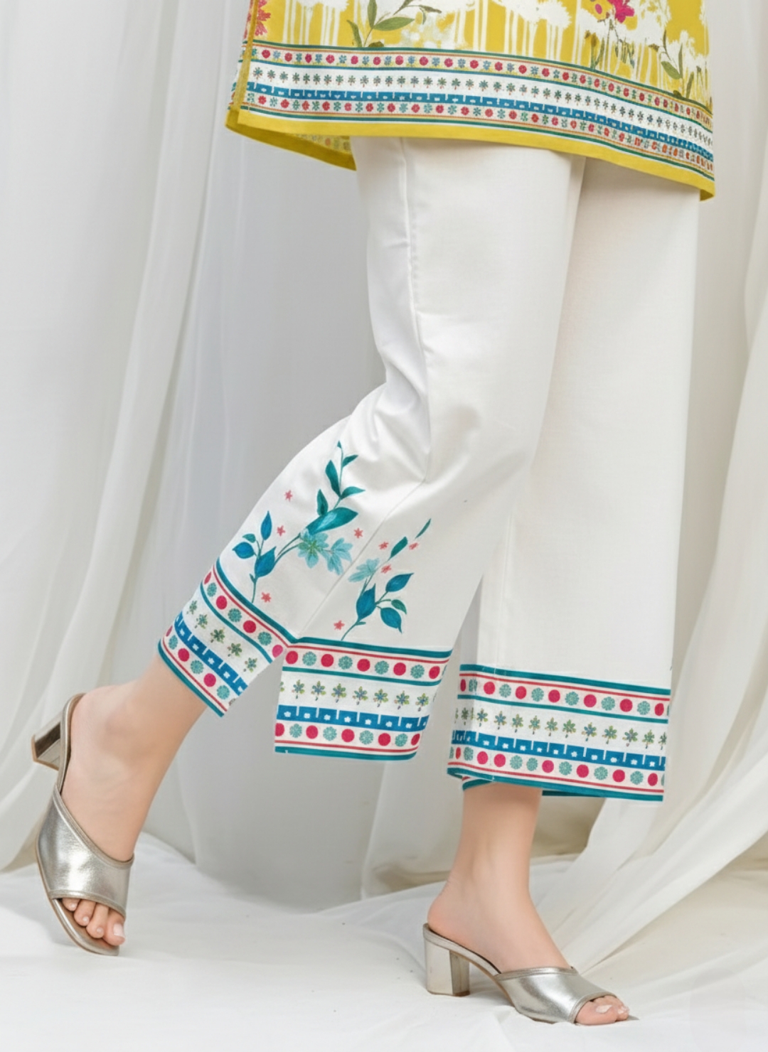 Floral Digital Print 2 Piece